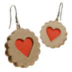 Koekjesgeluk | Hangende koekjesoorbellen