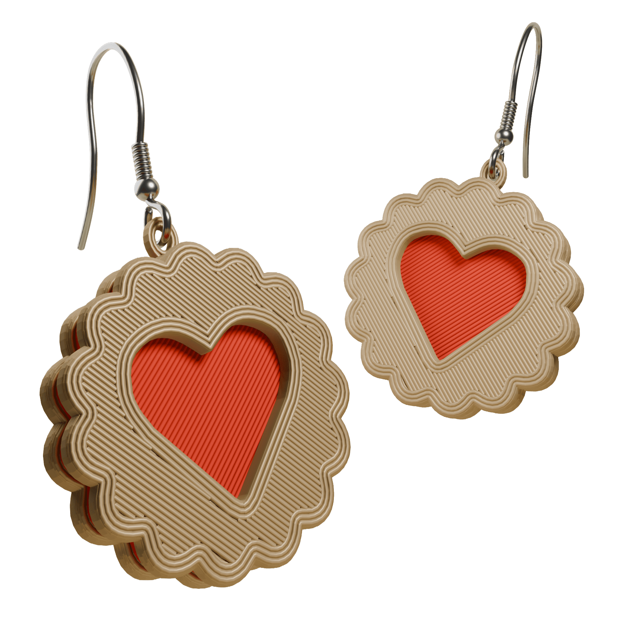 Biscuit Bliss | Dangling Biscuit Earrings