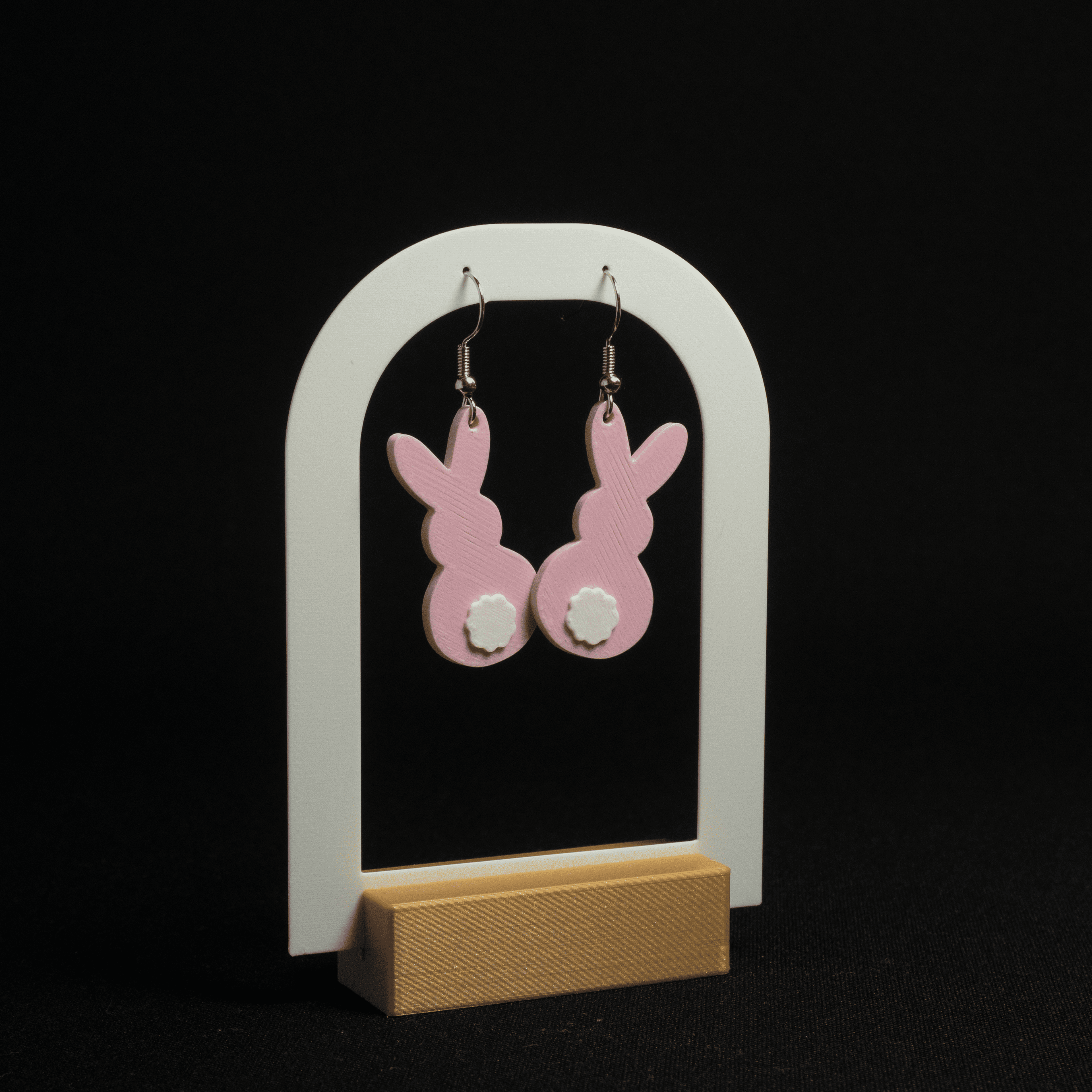 Cottontail Cuties | Dangling Bunny Earrings