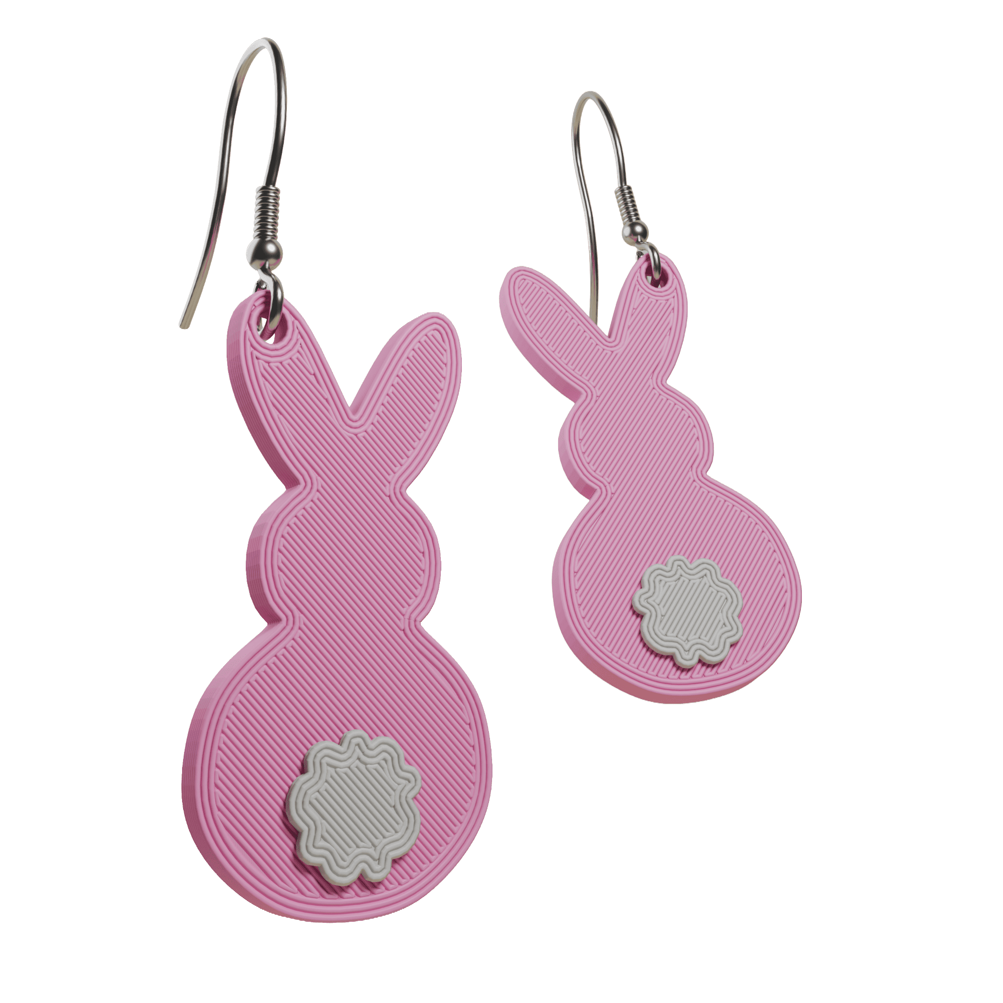 Cottontail Cuties | Dangling Bunny Earrings