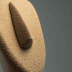 Non-dit | Une symétrie silencieuse | Sculptures de têtes abstraites