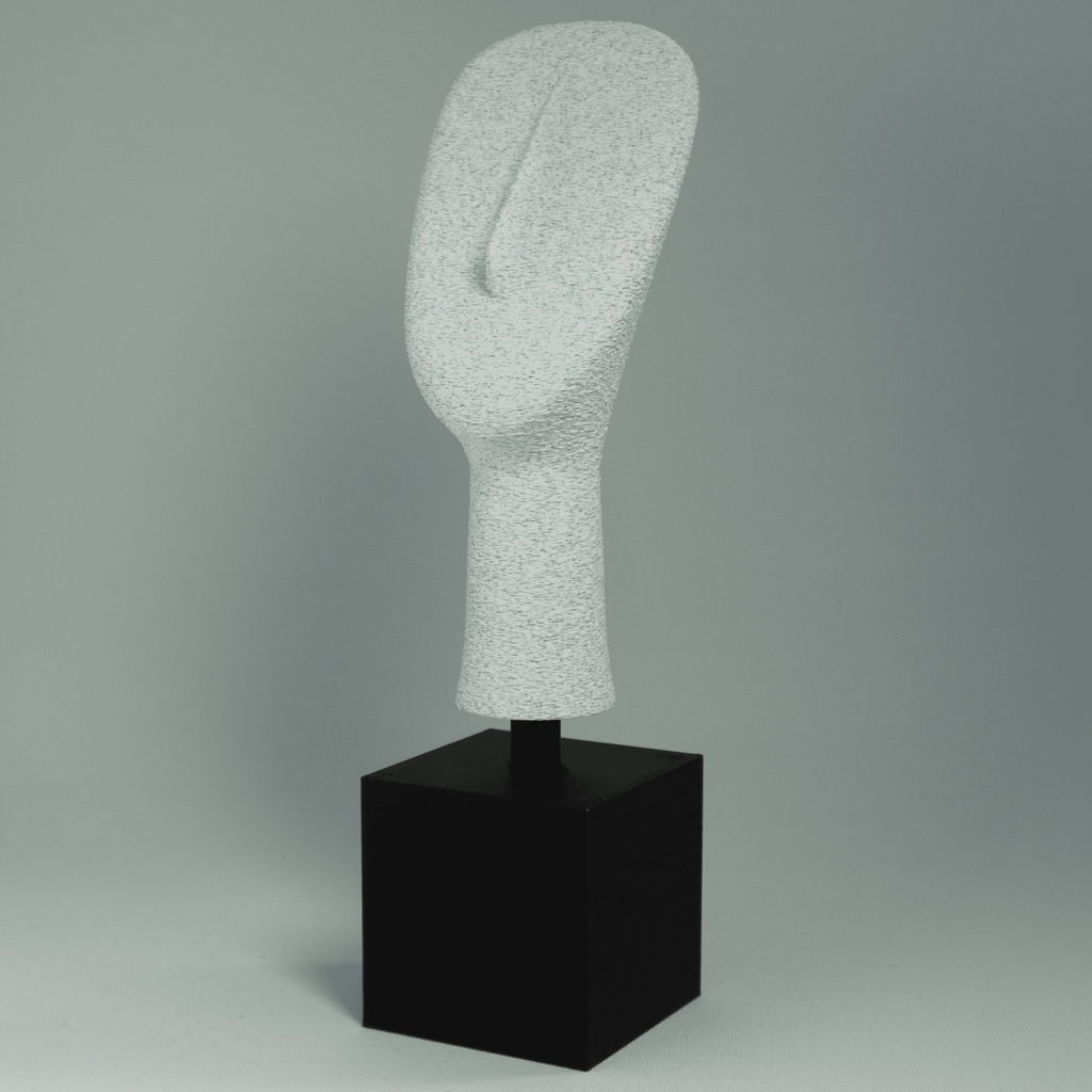 Non-dit | Une symétrie silencieuse | Sculptures de têtes abstraites