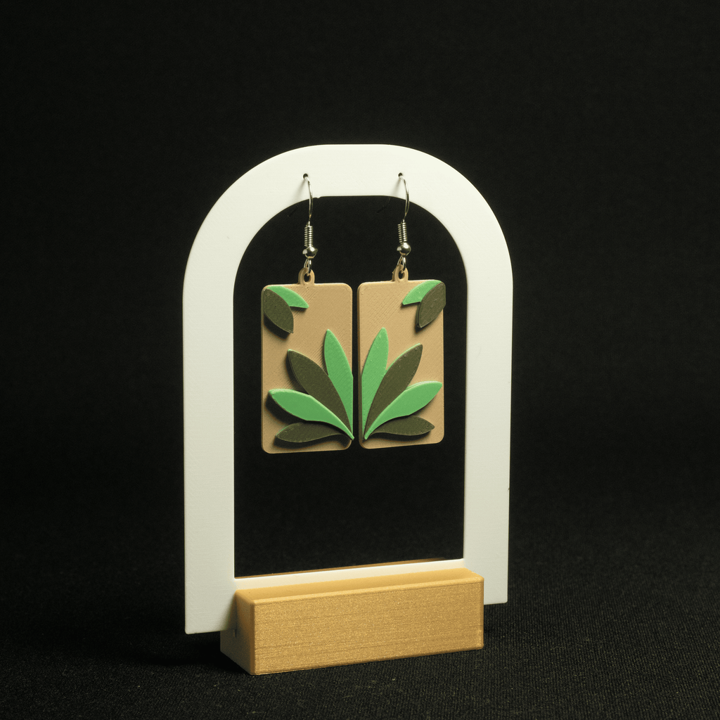 Verdure | Hangende bloemenoorbellen