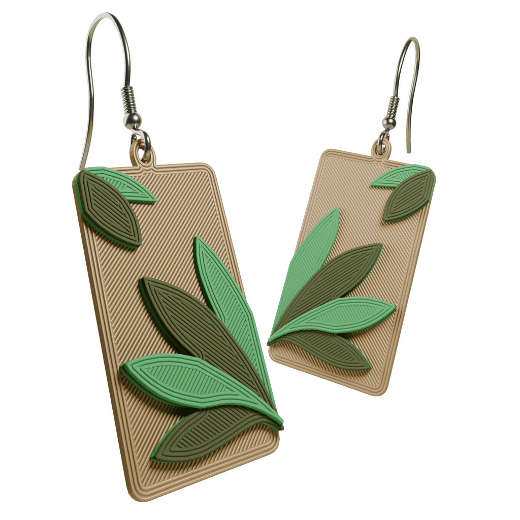 Verdure | Hangende bloemenoorbellen