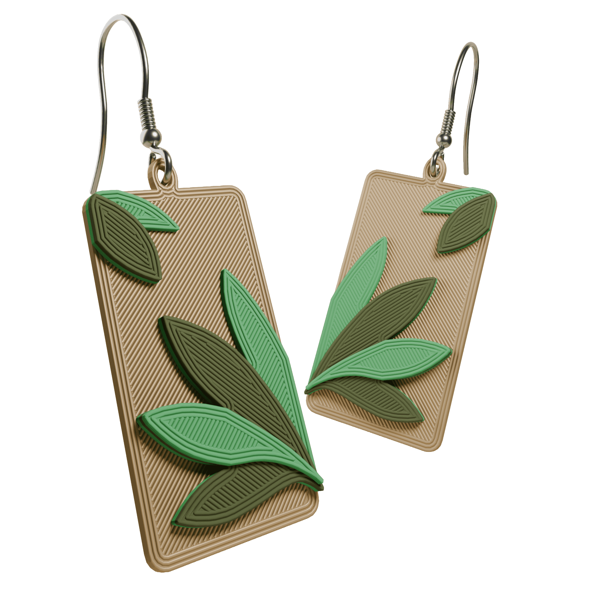 Verdure | Dangling Floral Earrings